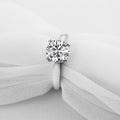 Jolics Round Cut Double Prong Engagement Ring - jolics