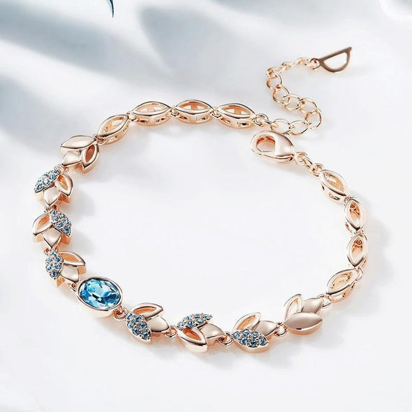 Leaves Design Stackable Bracelet - jolics