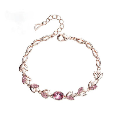 Leaves Design Stackable Bracelet - jolics