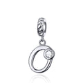 Letters Collection Initial Letter A-Z 925 Sterling Silver Charms for Bracelet - jolics