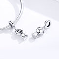 Little Dog 925 Sterling Silver Dangle Charm - jolics