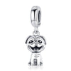 Little Dog 925 Sterling Silver Dangle Charm - jolics