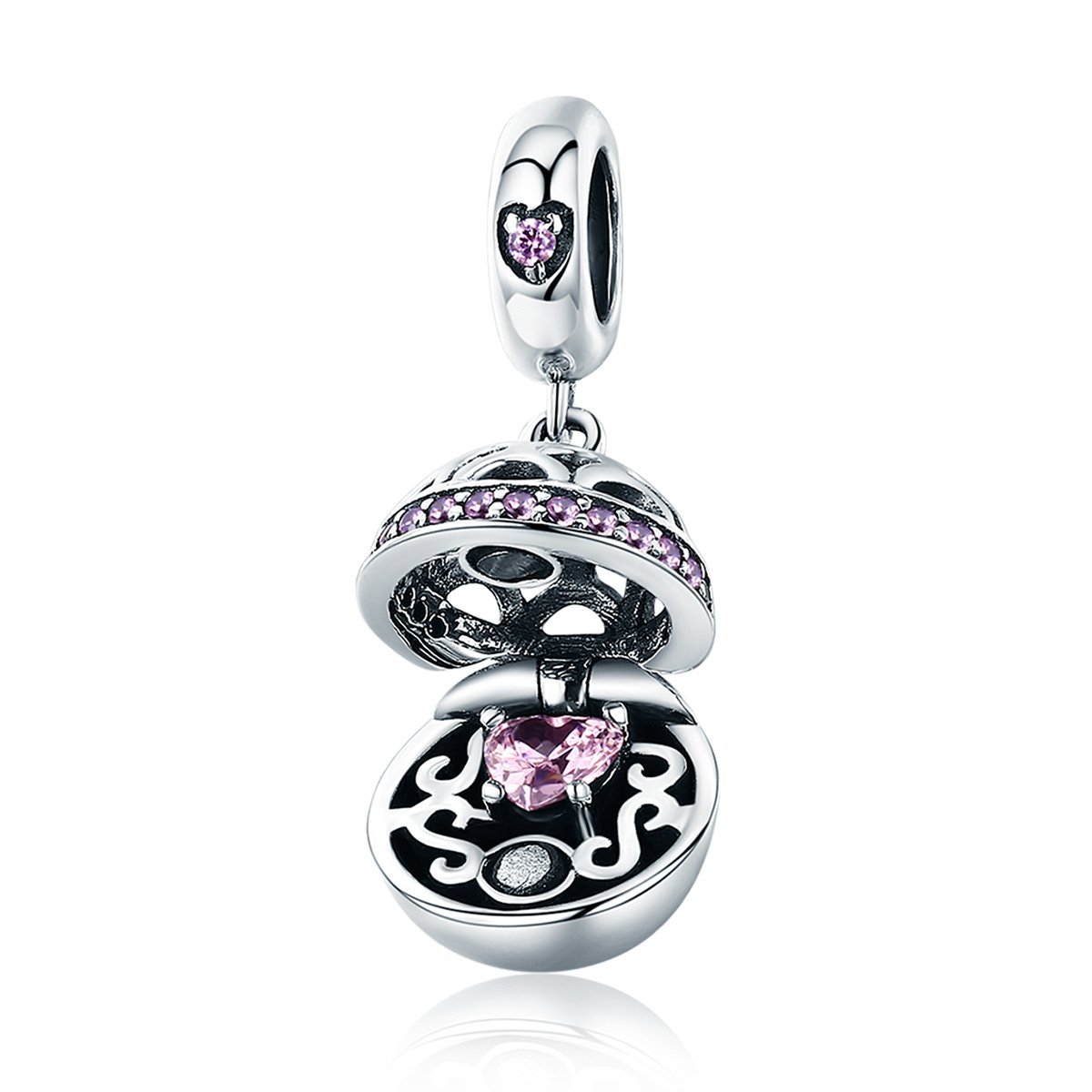 Love of Surprise 925 Sterling Silver Dangle Charm - jolics