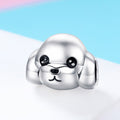 Lovely Doggy 925 Sterling Silver Bead Charm - jolics