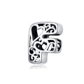 Magic Letters Collection Initial Letter A-Z 925 Sterling Silver Charms for Bracelet - jolics