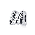 Magic Letters Collection Initial Letter A-Z 925 Sterling Silver Charms for Bracelet - jolics