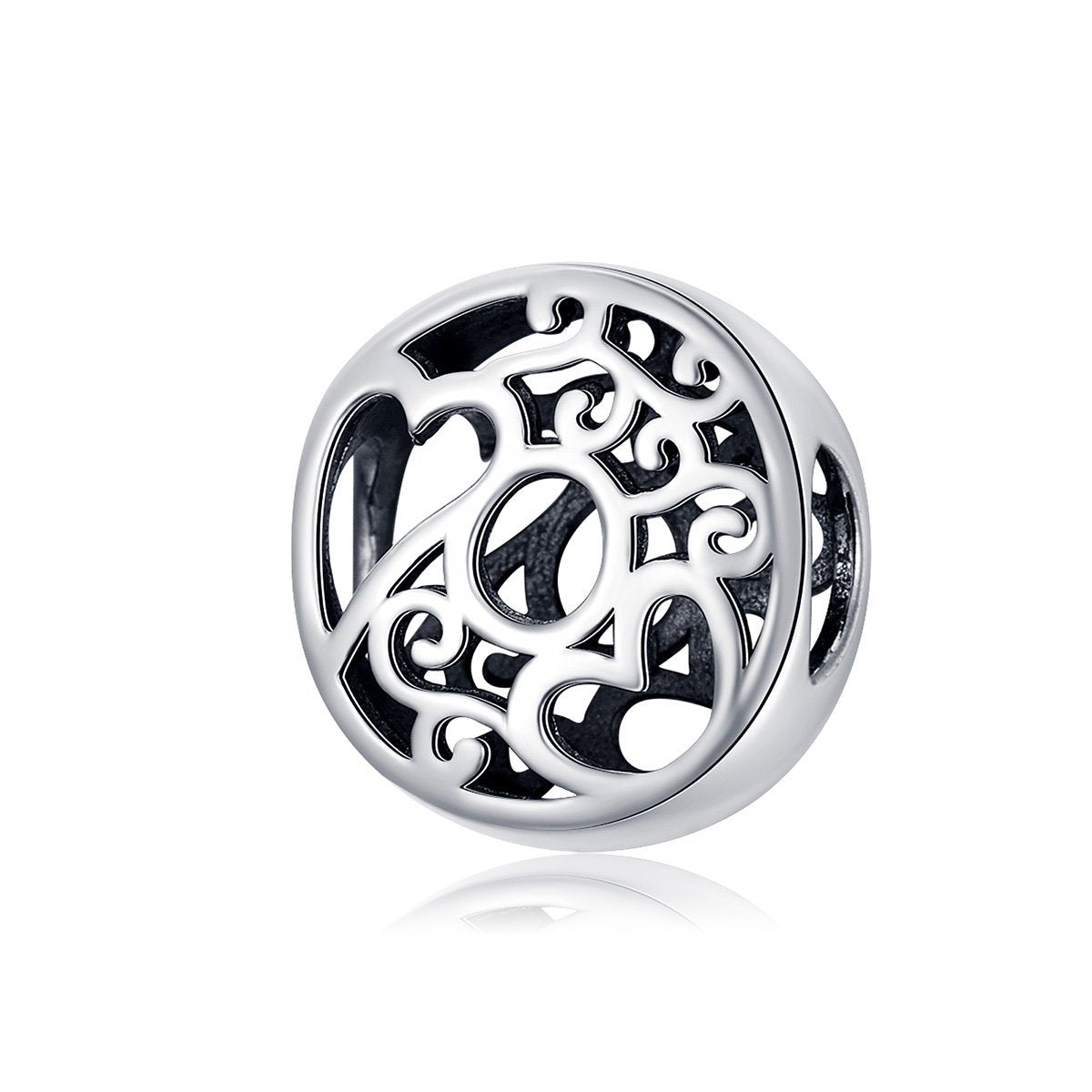 Magic Letters Collection Initial Letter A-Z 925 Sterling Silver Charms for Bracelet - jolics