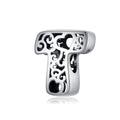 Magic Letters Collection Initial Letter A-Z 925 Sterling Silver Charms for Bracelet - jolics