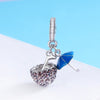 Mushroom&Umbrella 925 Sterling Silver Dangle Charm - jolics