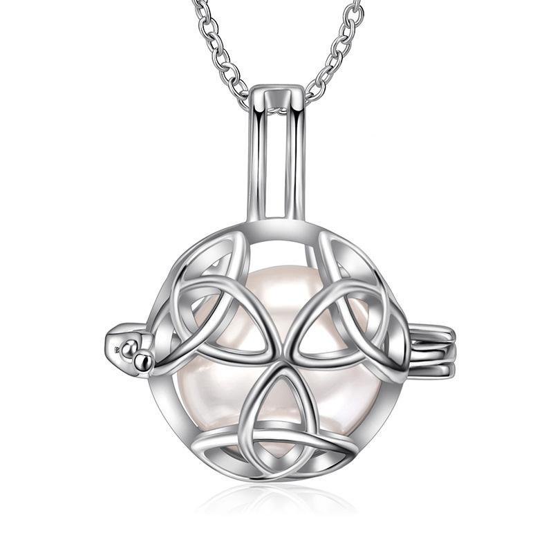 My Infinite Love Caged Pendant Necklace - jolics