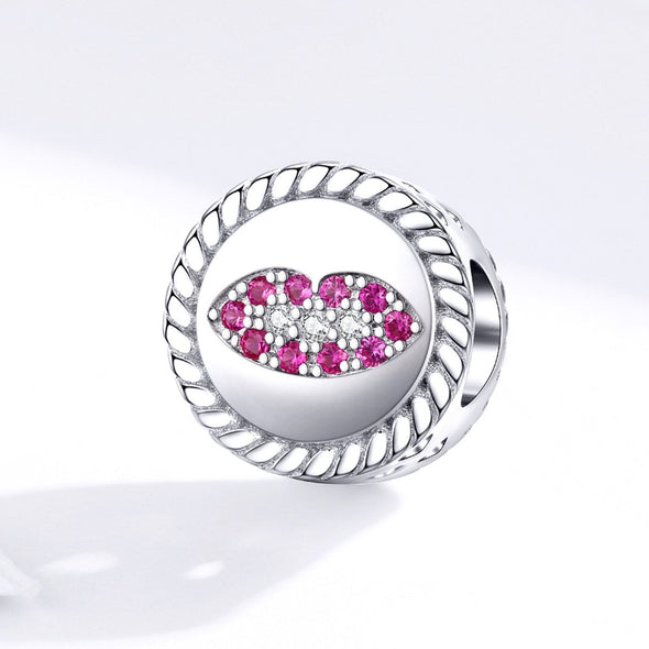 My Lip 925 Sterling Silver Bead Charm - jolics