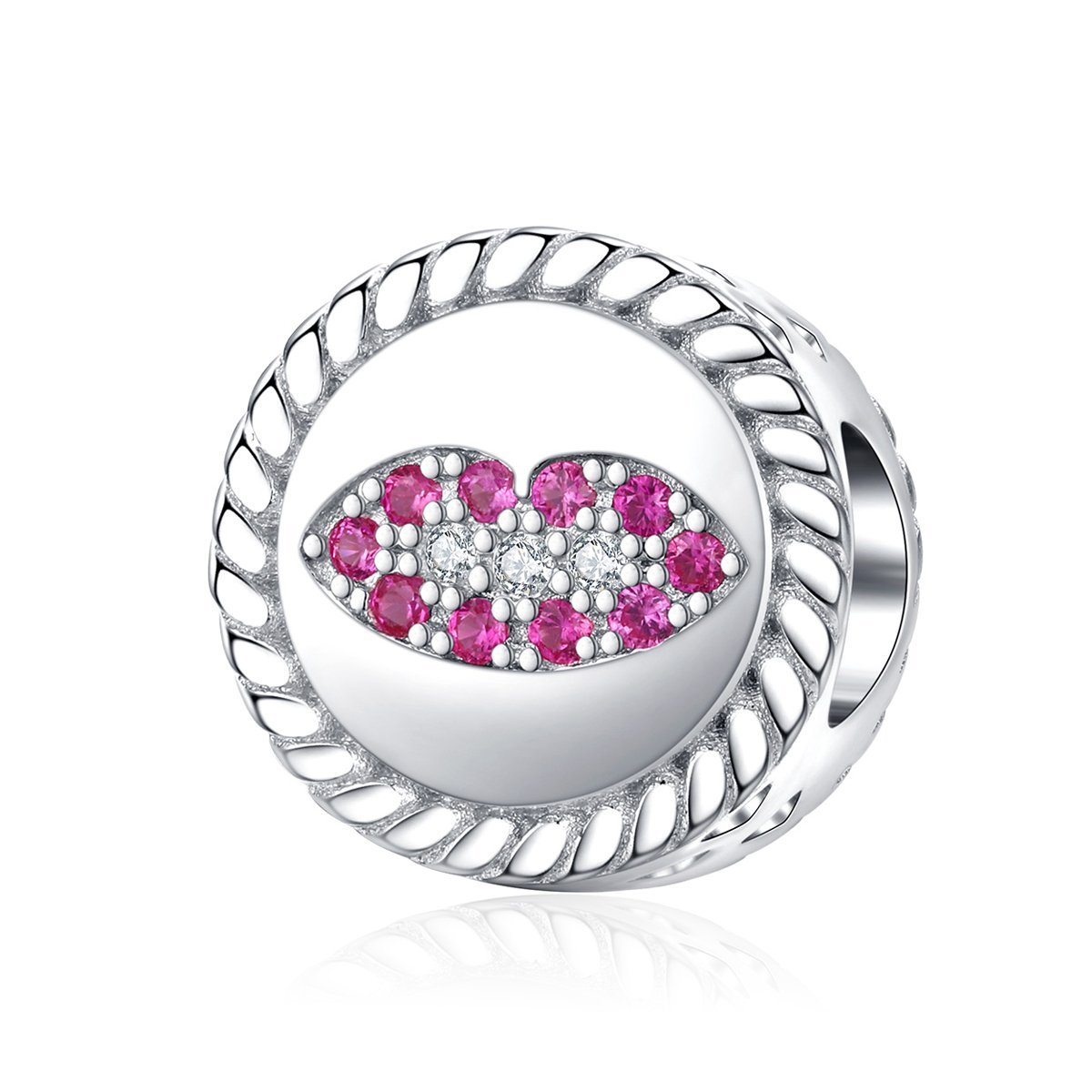 My Lip 925 Sterling Silver Bead Charm - jolics