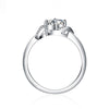 Oval Cut Intertwined Ring - jolics