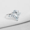 Pear Cut Classic Three Stone Ring - jolics