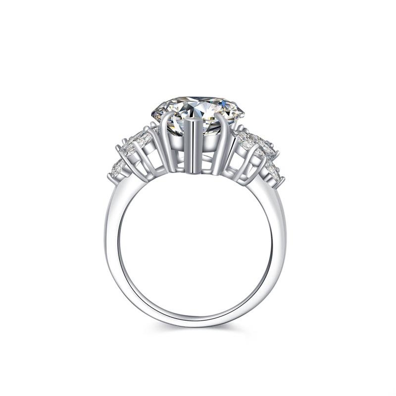 Pear Cut Five Stone Ring - jolics