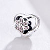 Pink Claw 925 Sterling Silver Bead Charm - jolics