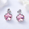 Pink Flower Earrings - jolics