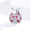 Pink Ladybird 925 Sterling Silver Clip Charm - jolics