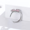 Pink Unicorn 925 Sterling Silver Open Ring - jolics