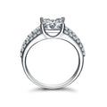 Princess Cut Split Ring - jolics