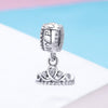 Princess Laurel 925 Sterling Silver Dangle Charm - jolics