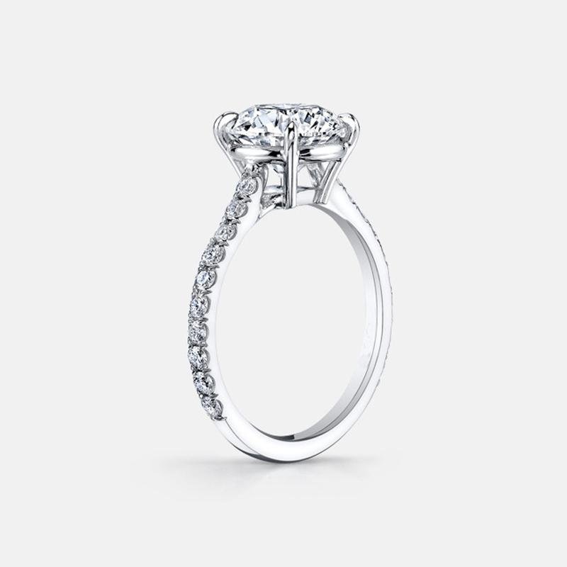 Round Cut Classic Ring - jolics