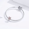 Sakura 925 Sterling Silver Spacer Charm - jolics