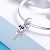 Scissors 925 Sterling Silver Dangle Charm - jolics