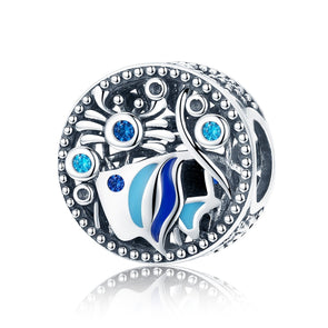 Sea World 925 Sterling Silver Bead Charm - jolics