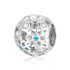 Snowflake Collection 925 Sterling Silver Bead & Dangle Charm - jolics