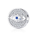 Star in the eye 925 Sterling Silver Bead Charm - jolics