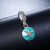 Starfish 925 Sterling Silver Dangle Charm - jolics