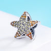 Starfish 925 Sterling Silver Pavé Charm - jolics