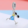 Summer Drinking 925 Sterling Silver Dangle Charm - jolics