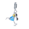 Summer Drinking 925 Sterling Silver Dangle Charm - jolics