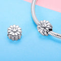 Sunflower 925 Sterling Silver Bead Charm - jolics