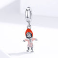 Sunshine Girl 925 Sterling Silver Dangle Charm - jolics