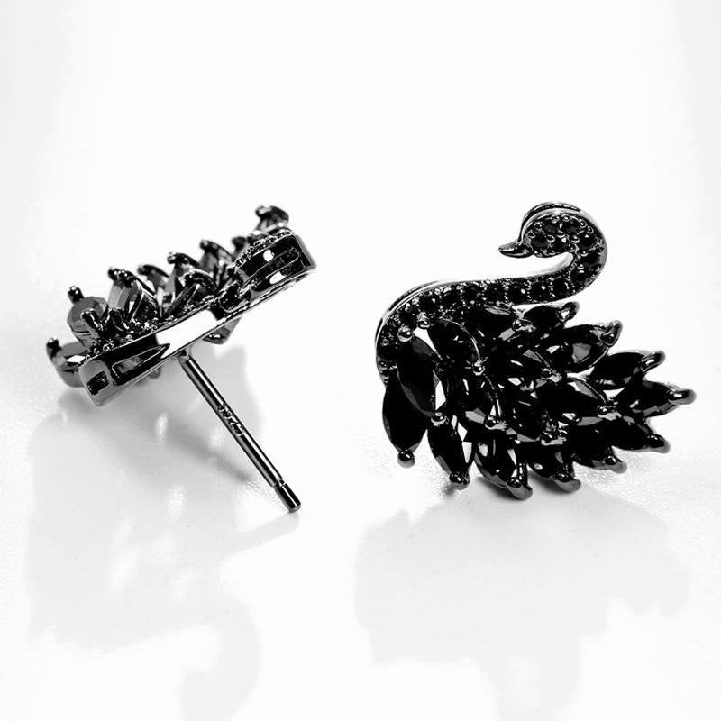 Swan Fashion Earrings - jolics