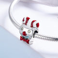 The Circus Clown 925 Sterling Silver Charm - jolics