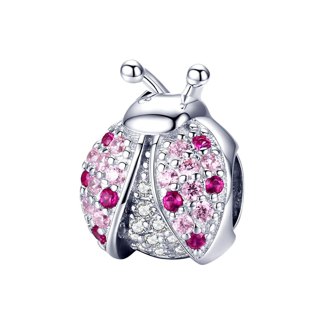 The Ladybird 925 Sterling Silver Bead Charm - jolics