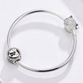 Two Cats 925 Sterling Silver Bead Charm - jolics