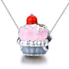 Yummy Cupcake 925 Sterling Silver Bead Charm - jolics