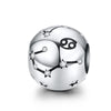 Zodiac Sign 925 Sterling Silver Bead Charm - jolics