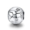 Zodiac Sign 925 Sterling Silver Bead Charm - jolics